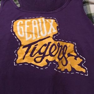 LSU tank top used condition